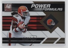 2011 Donruss Elite Power Formulas Gold 635/999 Josh Cribbs #14 12jw