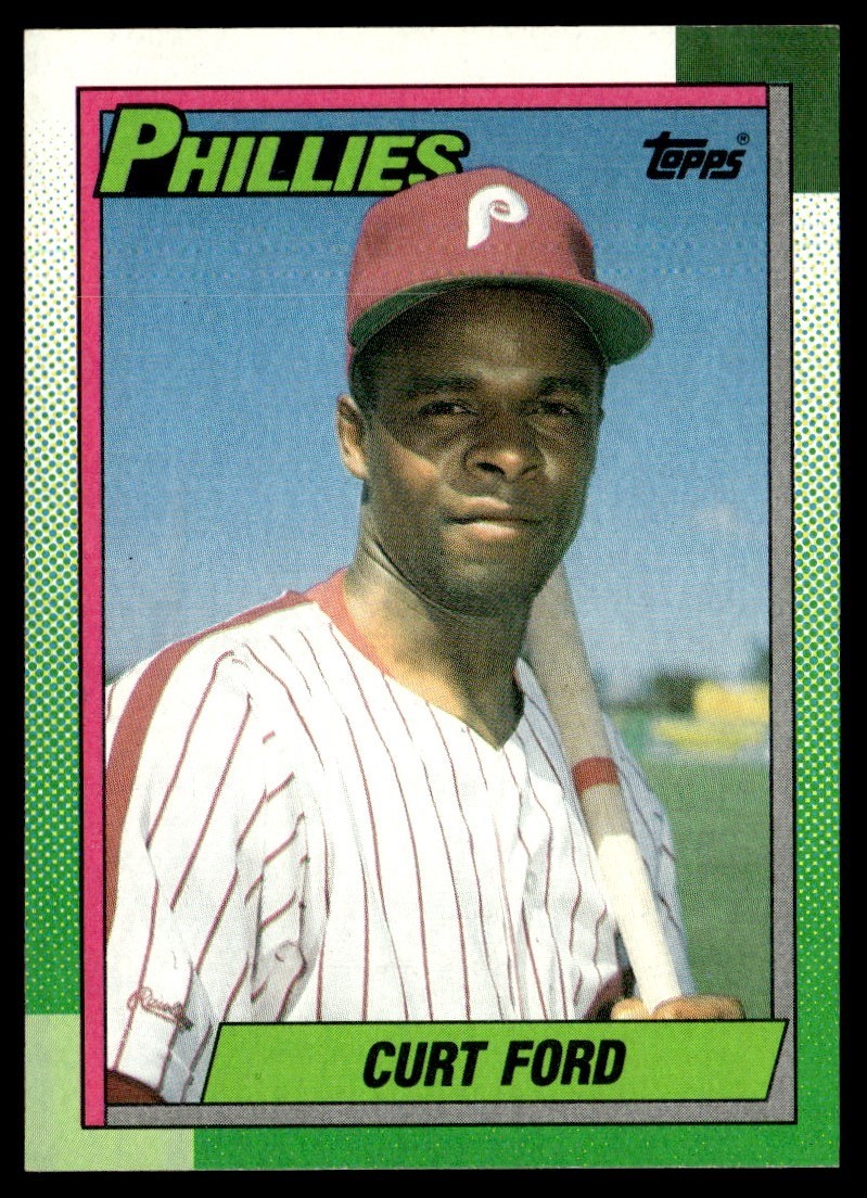 1990 Topps Curt Ford Philadelphia Phillies #39