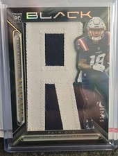 Kyle Williams 2025 Black Letter R Patch RC New England Patriots #1/10 1st Print