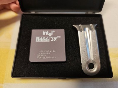 Intel i486 DX-33 CPU (A80486DX-33 / SX419) in originaler OverDrive Box mit...