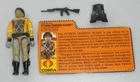 Vintage 1989 Python Patrol Crimson Guard G.I. GI Joe Cobra 100% Complete Figure