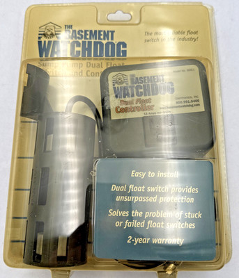 The Basement Watchdog BWC1 Sump Pump Dual Float Switch Controller BRAND NEW