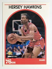 1989-90 Hoops #137 Hersey Hawkins RC