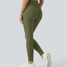 NEW Halara Seamless Flow High Waisted Butt Lifting Leggings, Size S Full Length