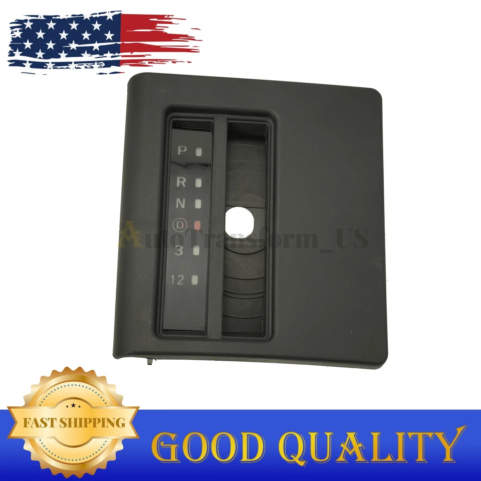 Automatic Floor Shift Indicator Bezel Auto Console Fit 97-01 Jeep Cherokee XJ Foto 2 de 4
