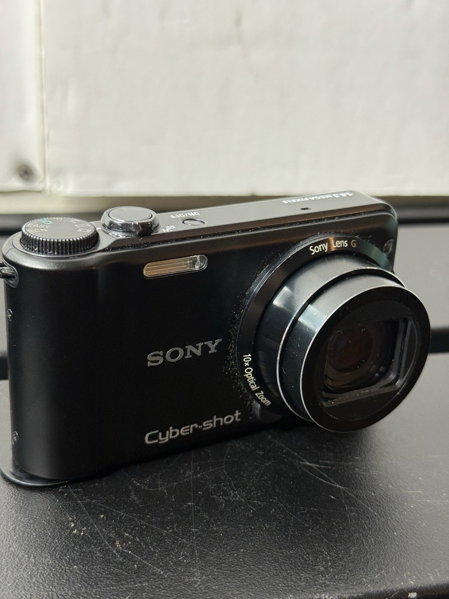 Sony Cyber-Shot DSC-H55 Digital Camera Black W/ Box, Tested | eBay