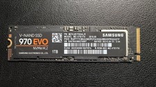 Samsung 970 EVO 1TB M.2 2280 NVMe Gen 3.0 SSD *1 hour used* 100% health