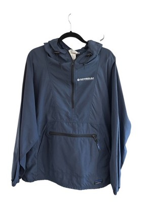 L.L.Bean Newseum Jacket Windbreaker Anorak Mens Large Journalism Media Museum