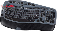 Keyboard Cover for Logitech K350 MK570 MK550 Keyboard Skin for Logitech K350 MK5