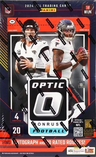 2024 Donruss Optic Football Hobby Box Sealed NFL Jayden Daniels Rookie