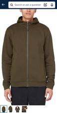 Kirkland Mens Full Zip Hoodie Medium Green M