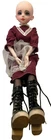 54cm BJD Doll Female Custom Outfit Boots Stockings Necklace