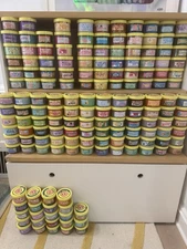 Lot Of 161 Gently Used (some Brand New) Peachybbies Slime