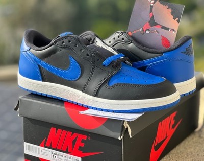 Size 11.5 Air Jordan 1 Retro '85 OG Low Royal Travis Olive SB Dunk Brick 3 4 5