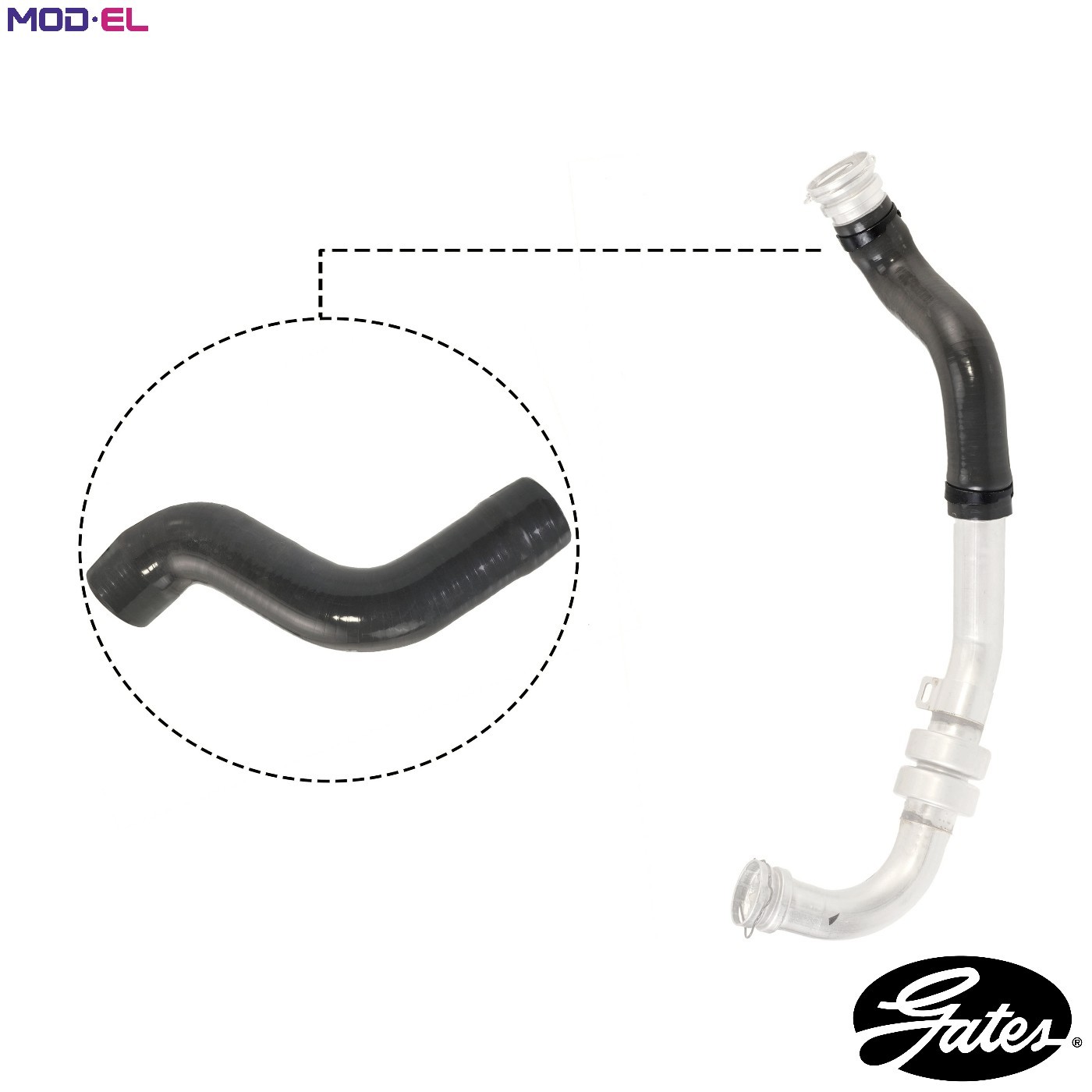CHARGE AIR HOSE 09-0086 FOR RENAULT SCENIC/GRAND/III FLUENCE MEGANE/Grandtour - Image 8