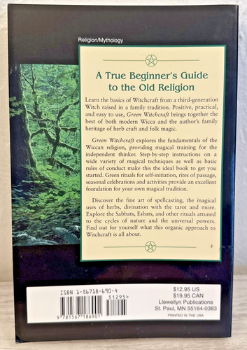 Green Witchcraft : Folk Magic, Fairy Lore and Herb Craft by Ann Moura (2002,... - Picture 2 of 7