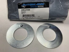 (2) Automann 209.2109 Axle Spindle Washer, 3.000" OD X 1.531" ID X 0.031" Thick
