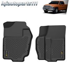 For 1994-02 1995 2001 Ram 2500 3500 All Weather Tpe Front Row Floor Mats Liners