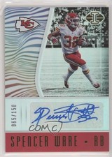 2017 Panini Illusions Veteran Signs 65/150 Spencer Ware #VS-SW Auto no9