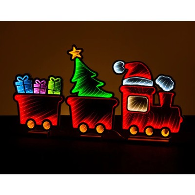 Christmas Holiday Train Locomotive  28''