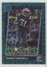 2021 Panini Donruss Optic Rated Rookie Green Velocity Prizm Ronnie Perkins 0u3