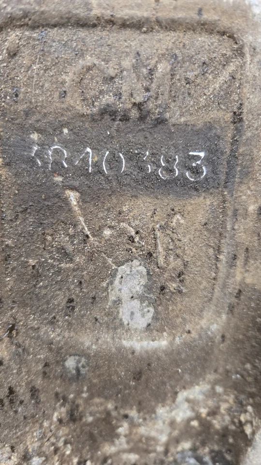 GM SMALL BLOCK CHEVY 4 Speed Manual TRANSMISSION BELL HOUSING #3840383 0EM GMC - Image 4 of 4