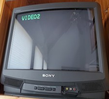 RARE Sony Trinitron Color TV KV-20S30 in Mint Condition Perfect for Retro Gamers
