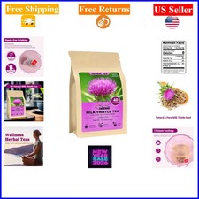 Milk Thistle Tea Bags 40ct - Natural Liver Support  Antioxidant