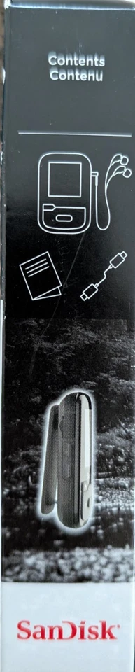 SanDisk Clip Sport Plus 32GB Wearable MP3 Player Black NEW Sealed Bluetooth - Image 3 of 3