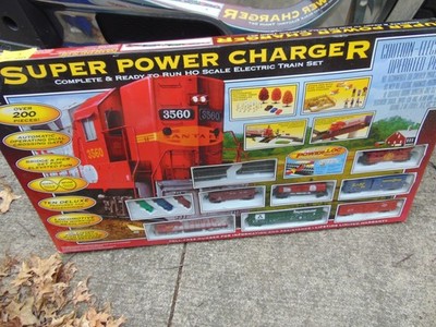 Vtg Life Like Super Power Charger Train Set MIB
