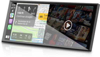 Ottoscreen AI, 11.4'' Portable Carplay Screen for Car with Youtube and Backup Cam