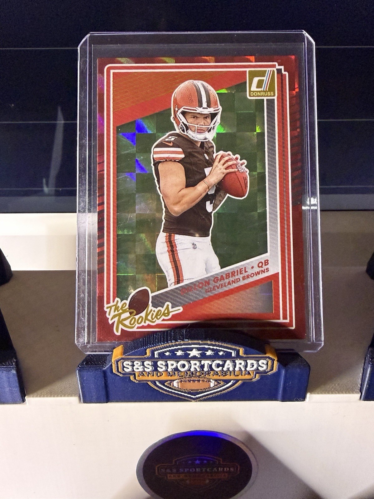 2025 Panini Donruss Dillon Gabriel - The Rookies - Insert RC Browns QB1! #33