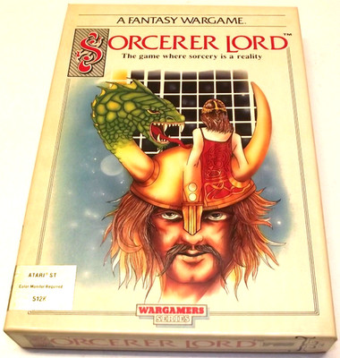 Sorcerer Lord: A Fantasy Wargame (Atari ST) COMPLETE IN BOX Personal Software