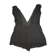 Bec  Bridge Romper Women 10 Black lightweight Playsuit summer relaxed Size 10