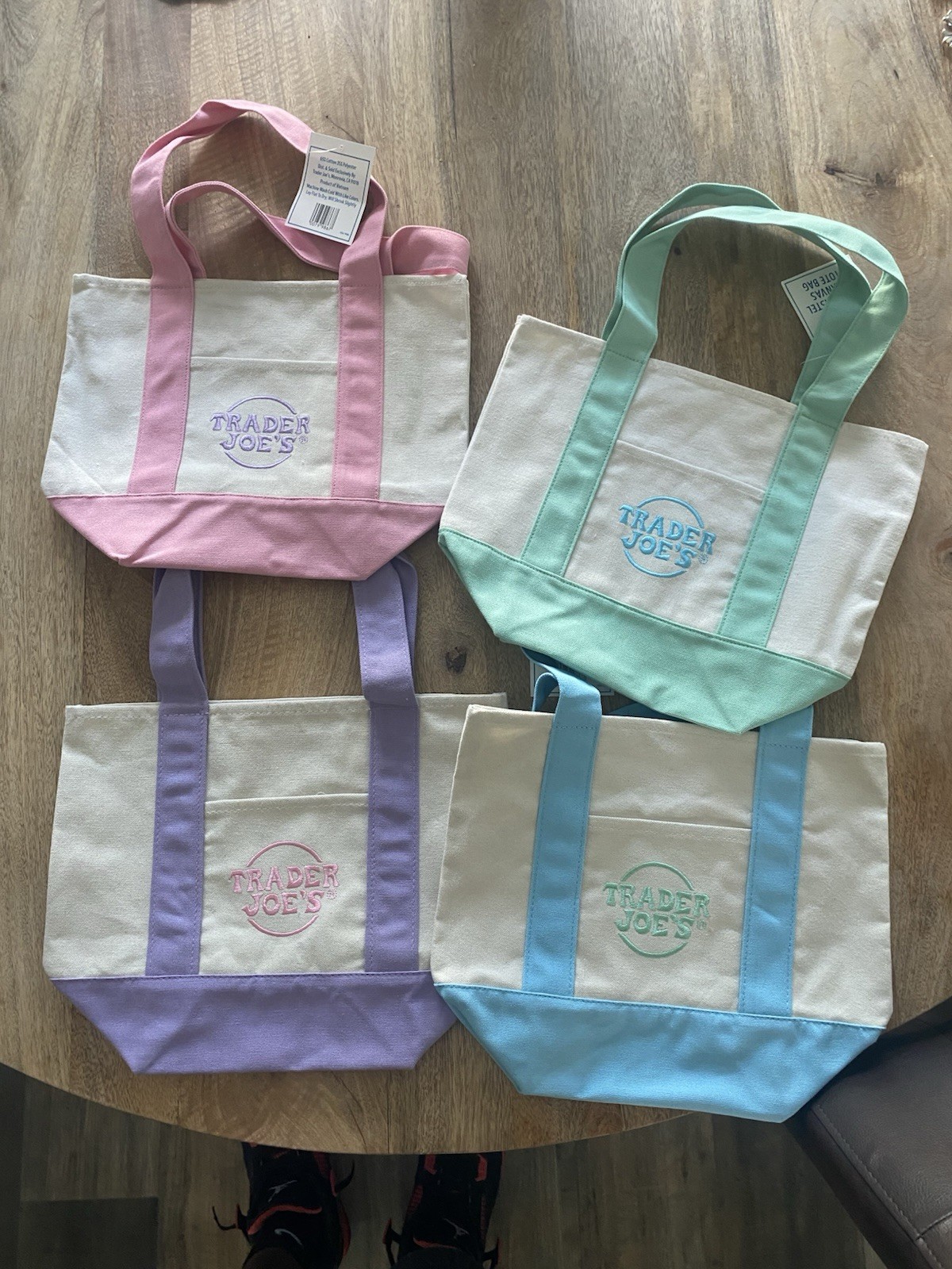 Trader Joes Mini Tote Bag 2025 Limited Edition Reusable Shopping Bag