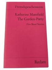 Katherine Mansfield Kurzgeschichten Englisch Reclam Taschenbuch The Garden-Party