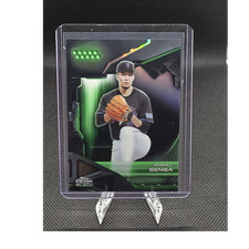 Topps 2026 Chrome Black Kodai Senga #119 Green Refractor /99 Mets Baseball Card