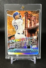 2025 Topps Chrome Swinging For The Stars Mookie Betts Fanatics Fest SSP  #SS-14