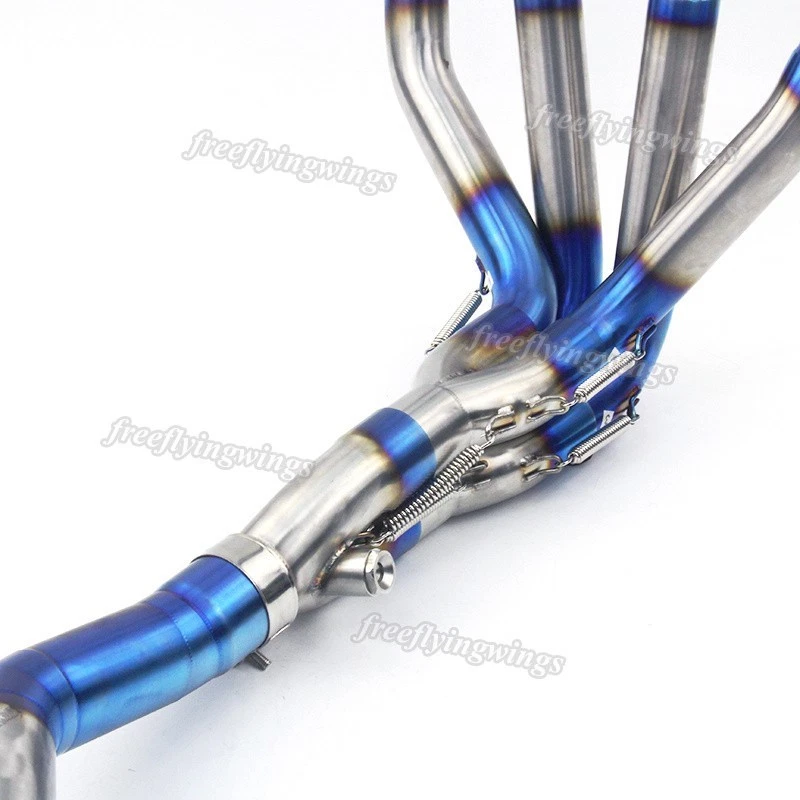 For Kawasaki Z900 2017-2025 Exhaust Header Front Pipe 51mm Slip On Full System - Image 3 of 4