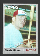 1970 Topps #585 Rusty Staub Montreal Expos (VINTAGE *VG-EX)
