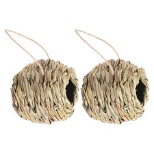 2 Pcs Casa Per Uccellini Da Esterno Mangiatoia Gabbia Casetta All'aperto