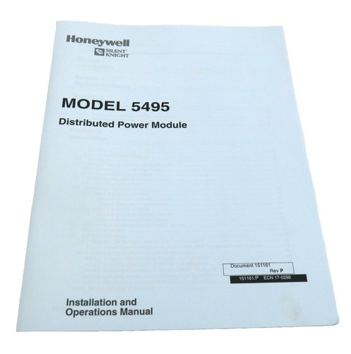 Honeywell Silent Knight 5495 Power Module Red With Enclosure Fire Alarm NIB - Picture 3 of 17