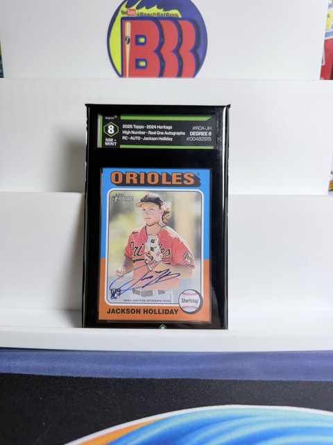 Jackson Holliday 2024 Topps Topps Rookie Autographs
