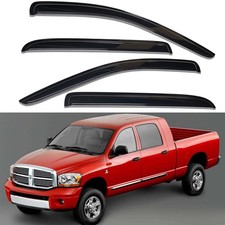 Tape-on Window Visor Rain Guard For 2006-2008 Dodge Ram 1500 2500 3500 Mega Cab Tape-on Window Visor Rain Guard For 2006-2008 Dodge Ram 1500 2500 3500 Mega Cab