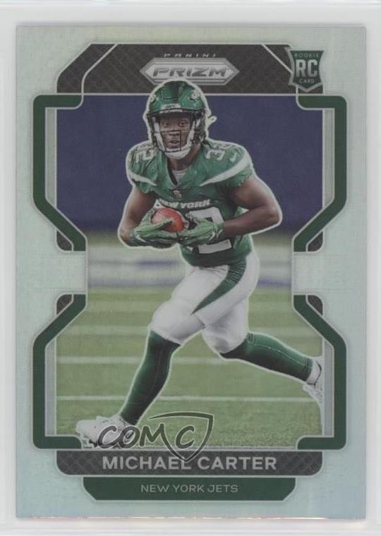 2021 Panini Prizm Rookie Silver Prizm Michael Carter #365 Rookie RC 2l4