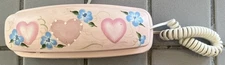 Conair Princess Corded Phone W/ Cable PR5010 Heart Flower Pink Hearts Flowers