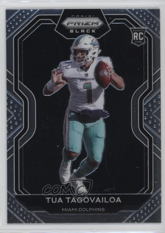 2020 Panini Chronicles Prizm Black Tua Tagovailoa #PB-2 Rookie RC 1hj8