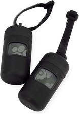 Best Pet Supplies Dog Poop Bag Holder Leash Attachment with 30 Bags, Reusable