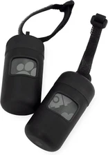 Best Pet Supplies Dog Poop Bag Holder Leash Attachment with 30 Bags, Reusable 