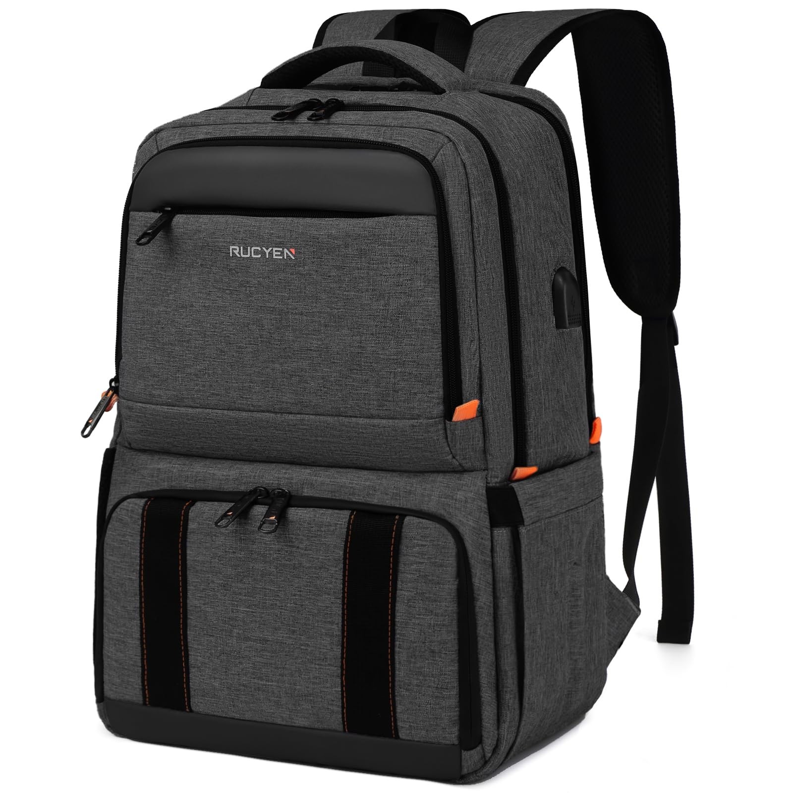 , Insulated Cooler Backpack Box 15.6 Inch, Black